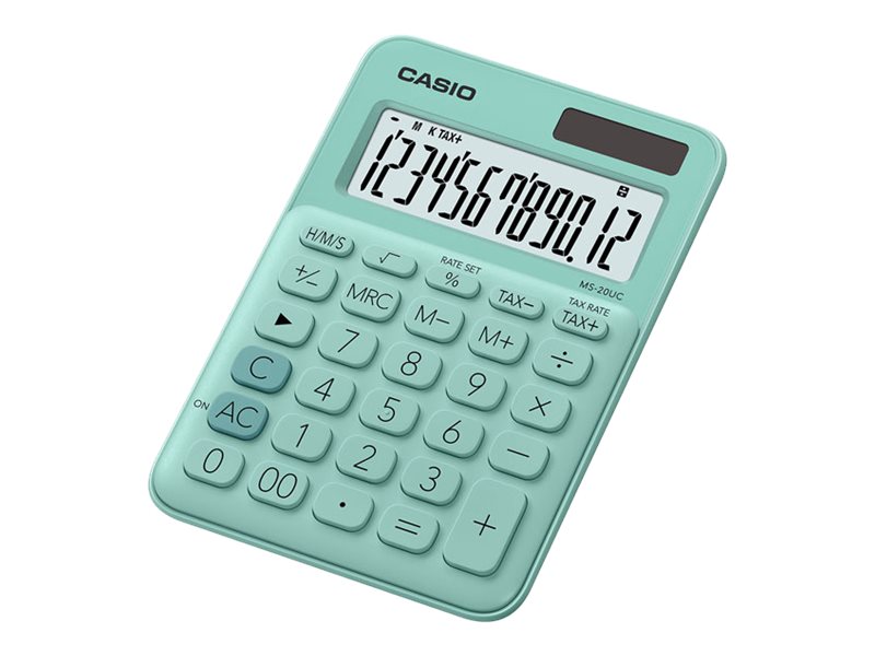 Casio MS-20UC - Desktop-Taschenrechner - 12 Stellen