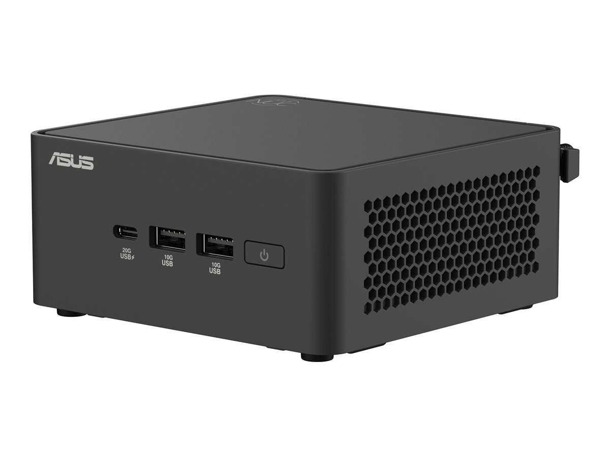 ASUS NUC 15 Pro Tall Kit RNUC15CRHV500002 - BareboneMini-PC - 1 x Core Ultra 5 235H / 2.4 GHz - vPro - RAM 0 GB - Arc Graphics 140T - 1GbE - 2.5GbE - Wi-Fi 6 - Bluetooth - Wi-Fi 7 - WLAN: 802.11a/b/g/