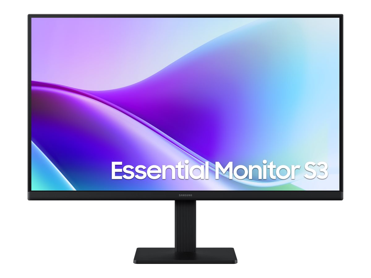 Samsung Essential S3 S24F320GAU - S32GF Series - LED-Monitor - 61 cm (24")1920 x 1080 Full HD (1080p) @ 120 Hz - IPS - 250 cd/m² - 1000:1 - 5 ms - 2xHDMI - Schwarz