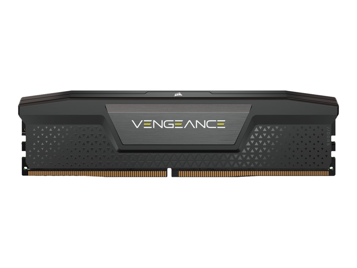 Corsair Vengeance - DDR5 - Kit - 32 GB: 2 x 16GB - DIMM 288-PIN - 4800 MT/s / PC5-38400 - CL40 - 1.1 V - ungepuffert - non-ECC - Schwarz