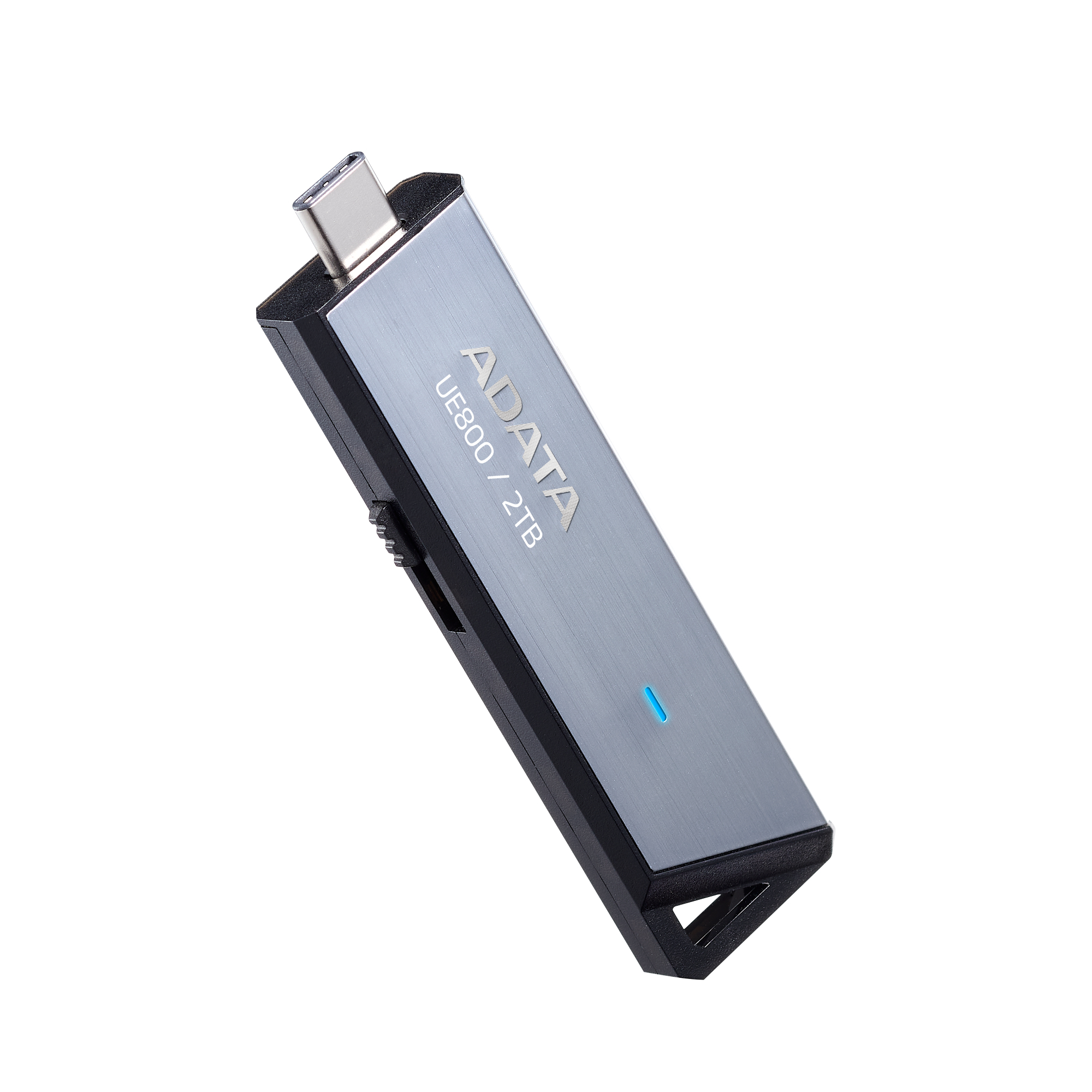 ADATA UE800 - USB-Flash-Laufwerk - 2 TB - USB-C3.2 Gen 2 - Silber
