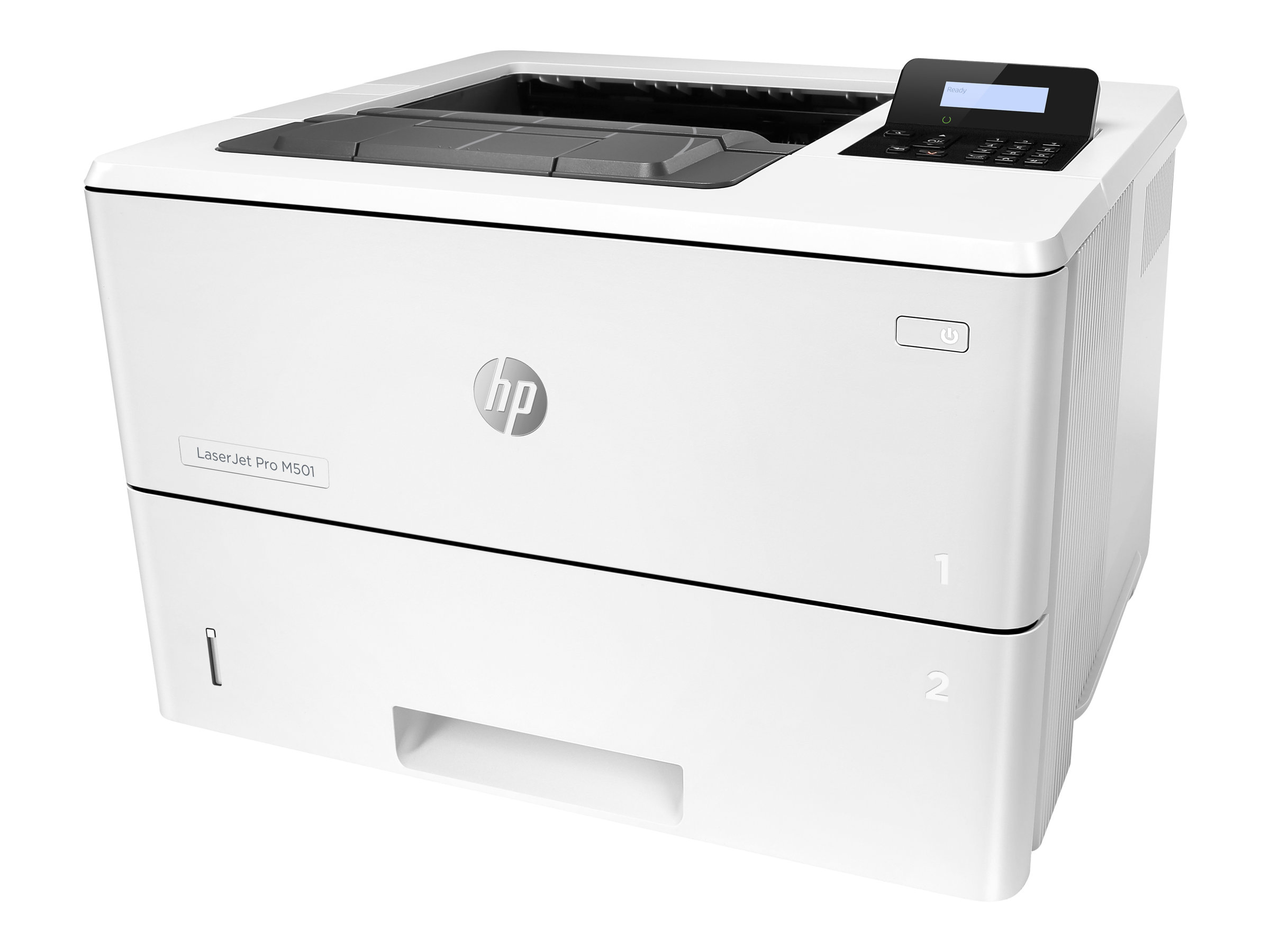 HP LaserJet Pro M501dn - Drucker - s/w - DuplexLaser - A4/Legal - 4800 x 600 dpi - bis zu 43 Seiten/Min. - Kapazität: 650 Blätter - USB 2.0 - Gigabit LAN - USB 2.0-Host