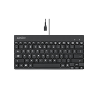 Perixx 11607, Kabelgebunden, USB, Membran Key Switch, QWERTY, LED, SchwarzDeutschland