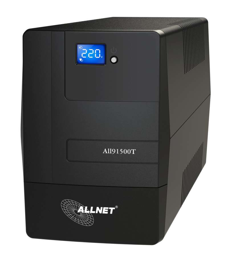 ALLNET ALL91500T, 1,5 kVA, 900 W, 162 V, 290 V, 50/60 Hz, 220 V