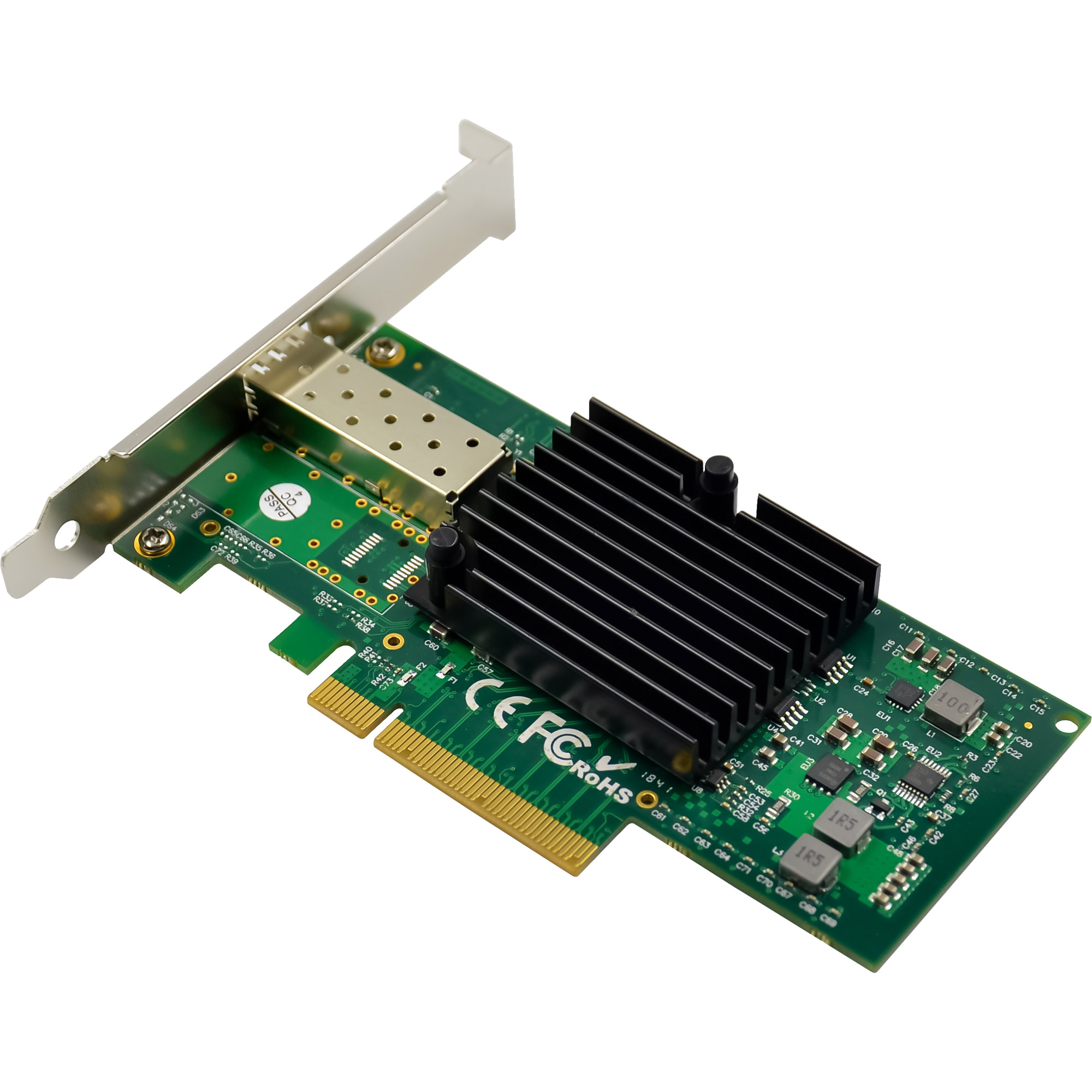 InLine 10-Gigabit Netzwerkkarte - 1x SFP+ - PCIe x810 Gigabit SFP+ x 1