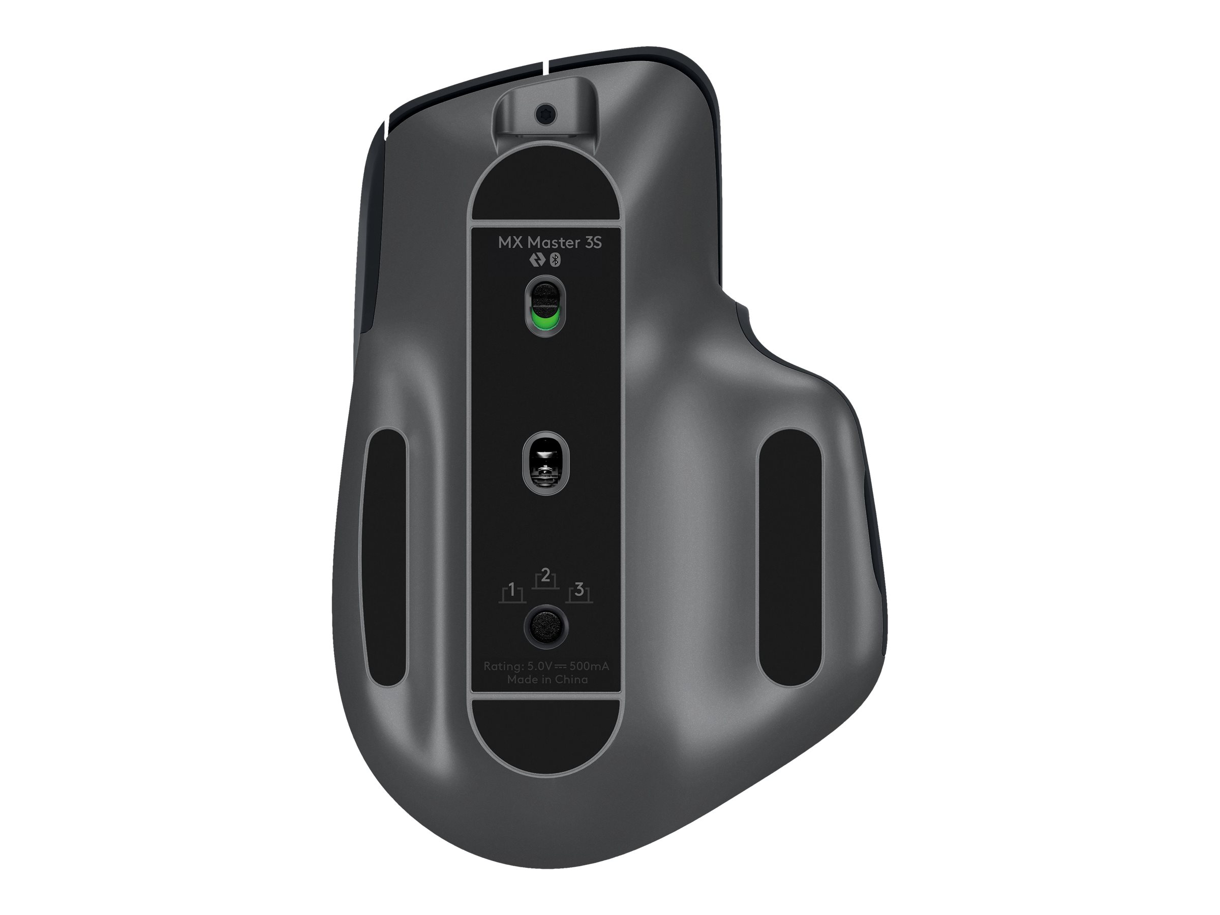 Logitech Master Series MX Master 3S - Bluetooth Edition - Maus - ergonomisch - Für Rechtshänder - optisch - 7 Tasten - kabellos - Bluetooth - Graphite