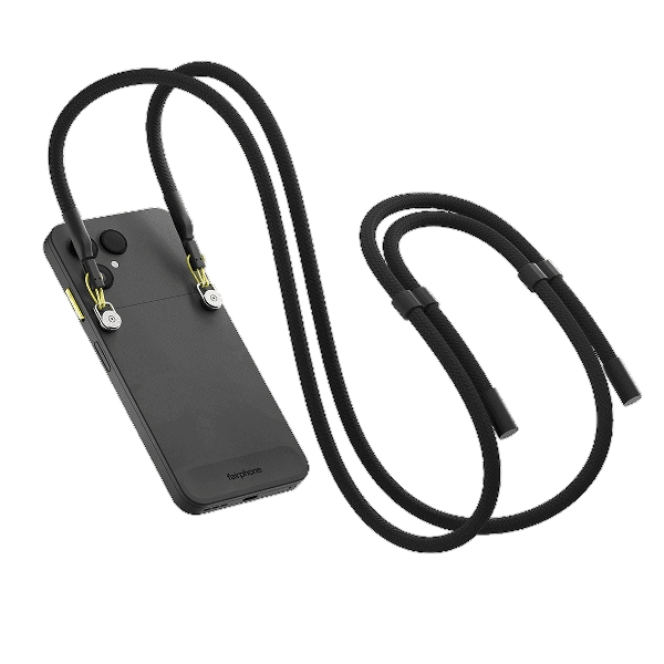 Fairphone Tragriemen für Handy - Horizont Schwarz - für Fairphone (Gen. 6)Zubehör TFT/LCD-TV