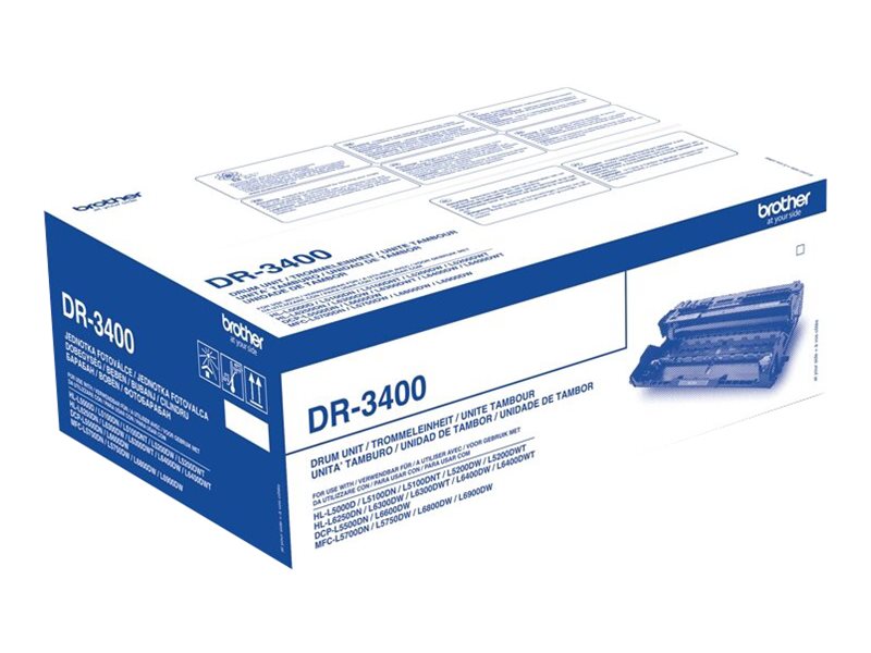Brother DR3400 - Original - Trommeleinheitfür Brother DCP-L6600 - HL-L5100 - L5200 - L6250 - L6300 - L6400 - L6450 - MFC-L6900 - L6950 - L6970