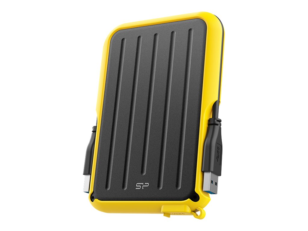 Silicon Power Armor A66 - Festplatte - 2 TB - extern (tragbar)USB 3.2 Gen 1 - Schwarz/Gelb
