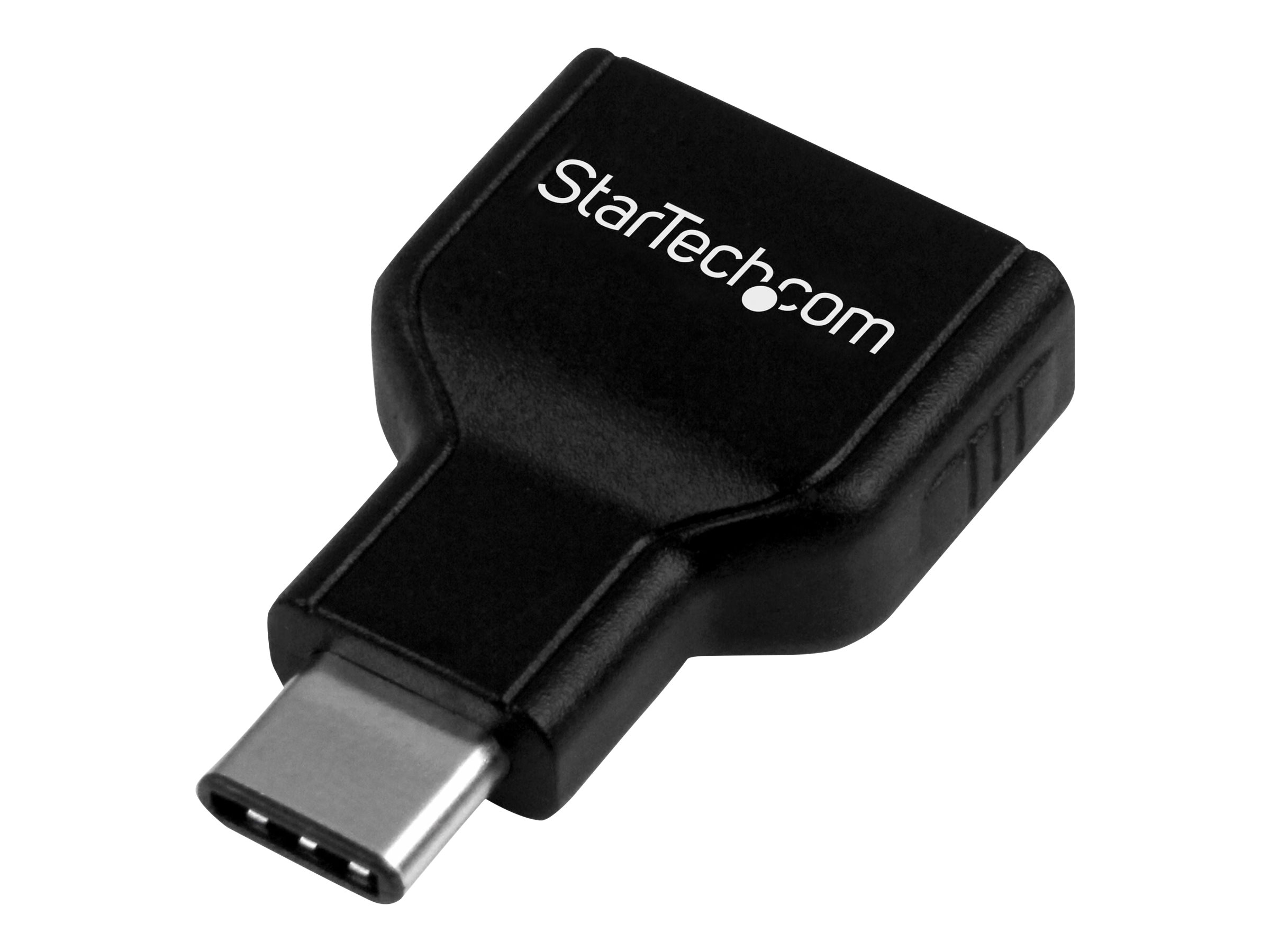 StarTech.com USB-C auf USB-A Adapter - St/Bu - USB 3.0 - USB Type C zu A Konverter - Verbindet USB-C Laptops wie MacBook, Chromebook Pixel - USB-Adapter - USB-C (M)zu USB Typ A (W) - USB 3.1 - Schwarz