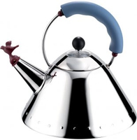 Alessi 9093, 2 l, Edelstahl, Blau, Edelstahl, Polyamid, Induktion
