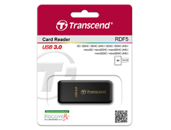Transcend Kartenleser (SD, microSD, SDHC, microSDHCSDXC - microSDXC - SDHC UHS-I - SDXC UHS-I) - USB 3.0