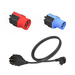 NRGkick 20001054 - Steckdosenadapter - Schwarz - Blau - Rot