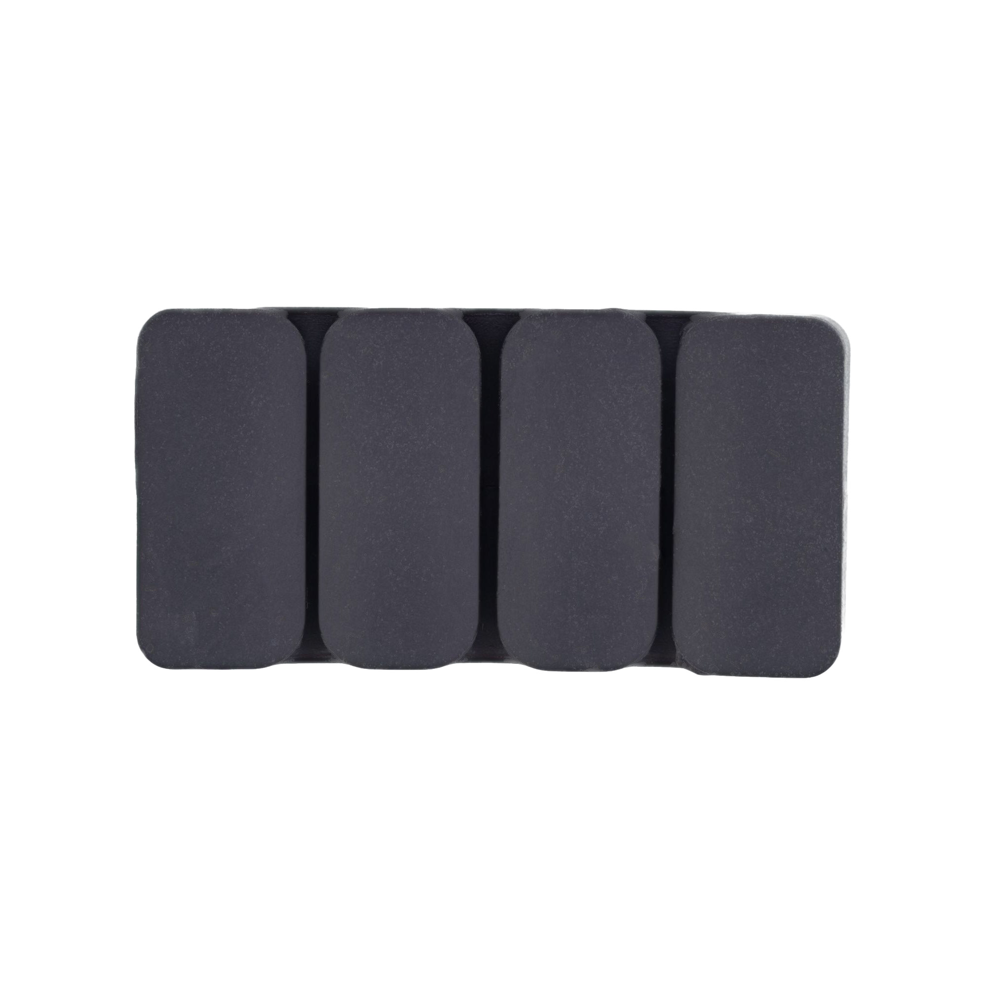 InLine 5er Pack Kabelclip - 3-fach - selbstklebend - schwarz5er Pack InLine Kabelclip - 3-fach - selbstklebend - schwarz