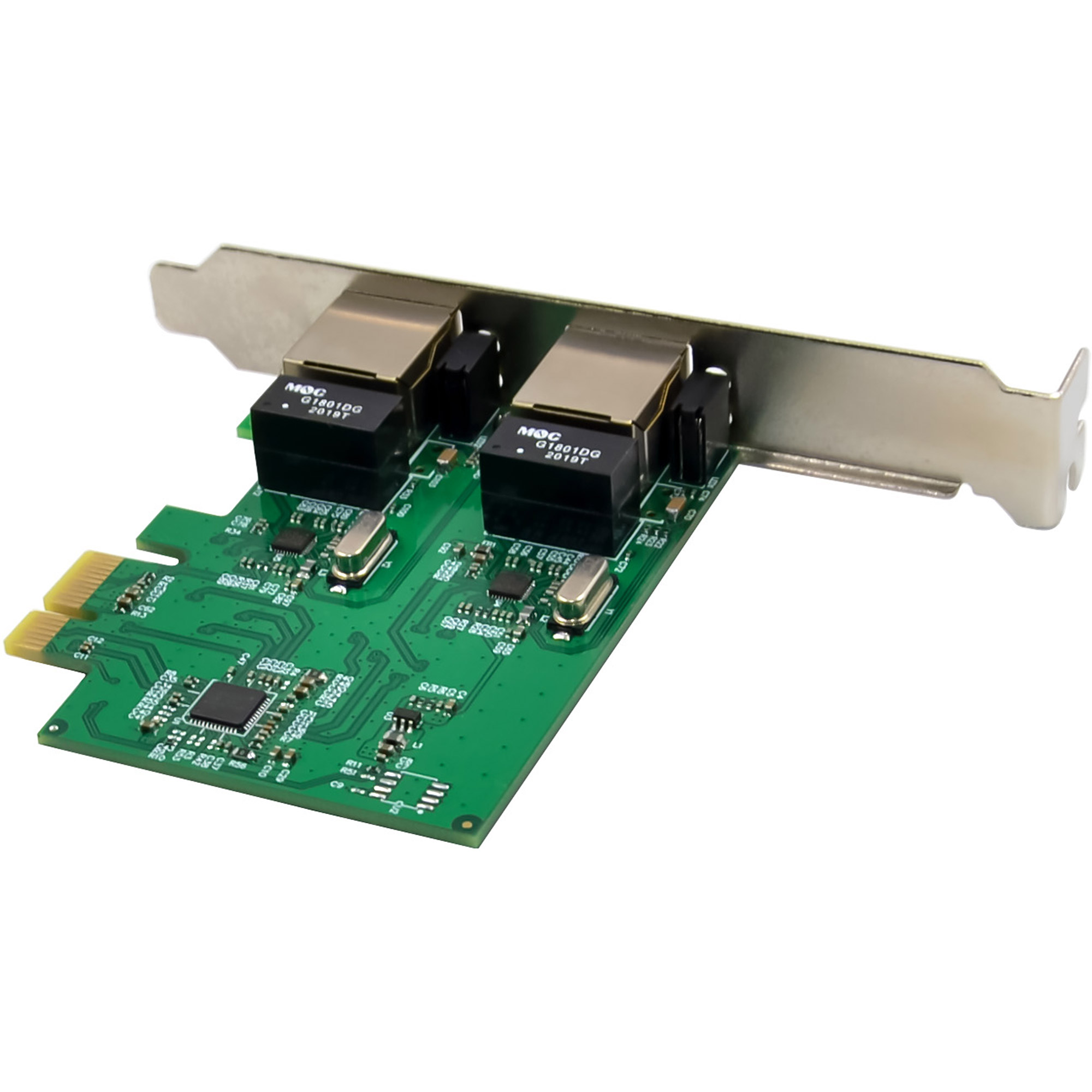 InLine Dual Gigabit Netzwerkkarte - 2x RJ45 1Gb/s - PCIe x1 - inkl. LP SlotblechDual Gigabit Netzwerkkarte - 2x RJ45 1Gb/s - PCIe x1 - inkl. LP Slotblech