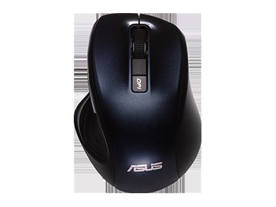 ASUS MW202 - Maus - optisch - 6 Tasten - kabellos - 2.4 GHz - kabelloser Empfänger (USB)nachtblau - für ASUSPRO P1; P2; P3; ExpertBook B9; P2
