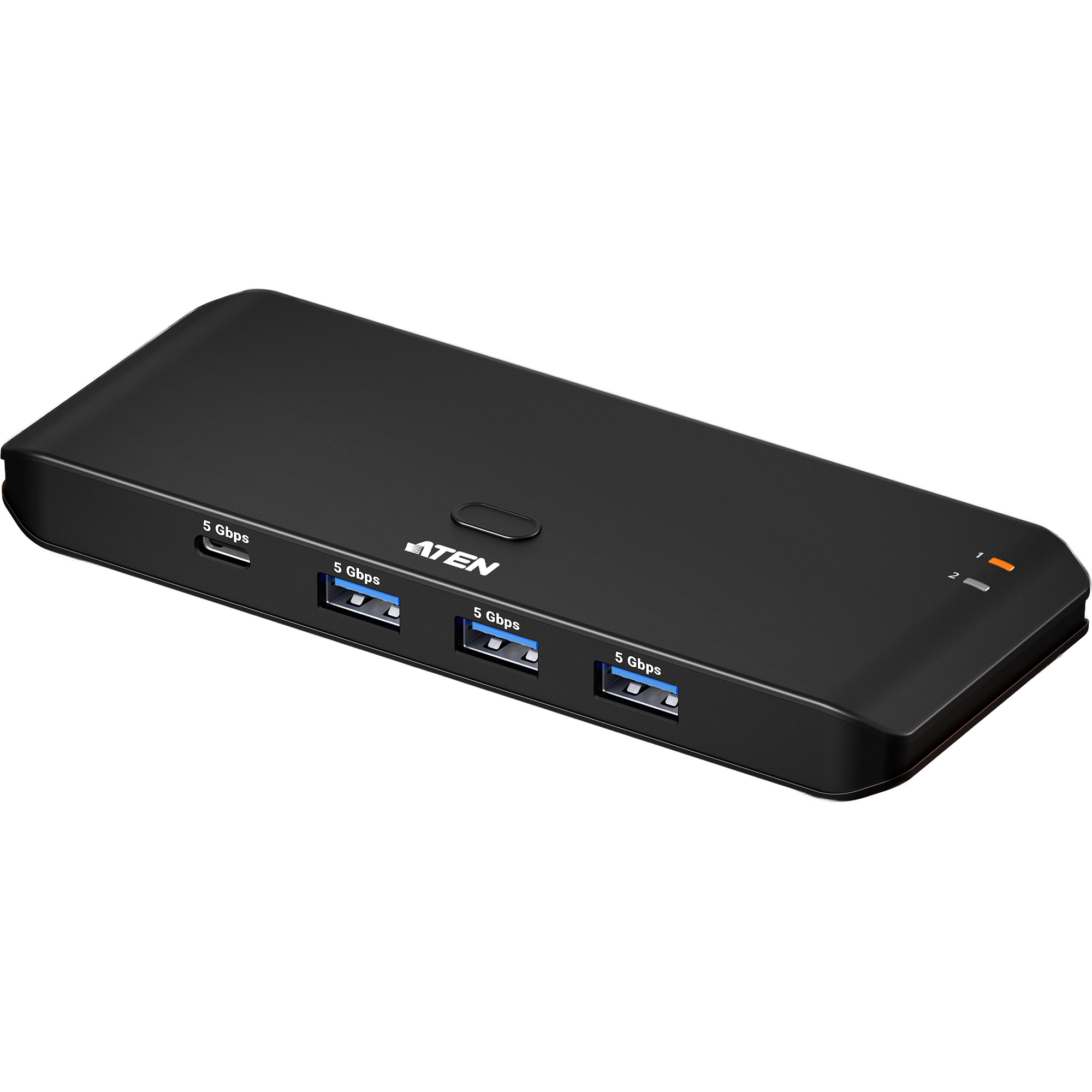 ATEN US5324 USB 3.2 Umschalter 2x4 Sharing Switch 2x Host A+C 4x Device