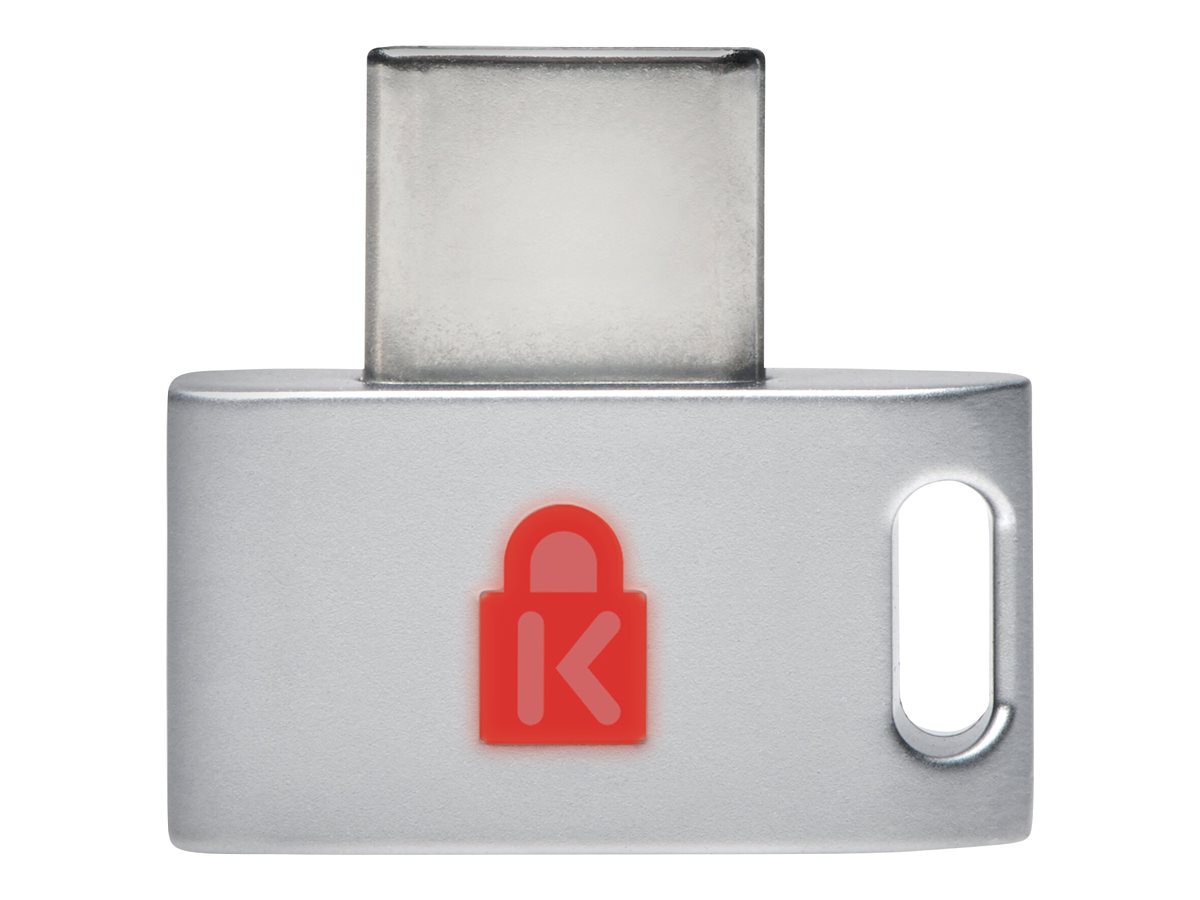 Kensington VeriMark Guard USB-C Fingerprint KeyFIDO2 - WebAuthn/CTAP2 - & FIDO U2F - Cross Platform - Lesegerät für Fingerabdruck - USB-C - TAA-konform