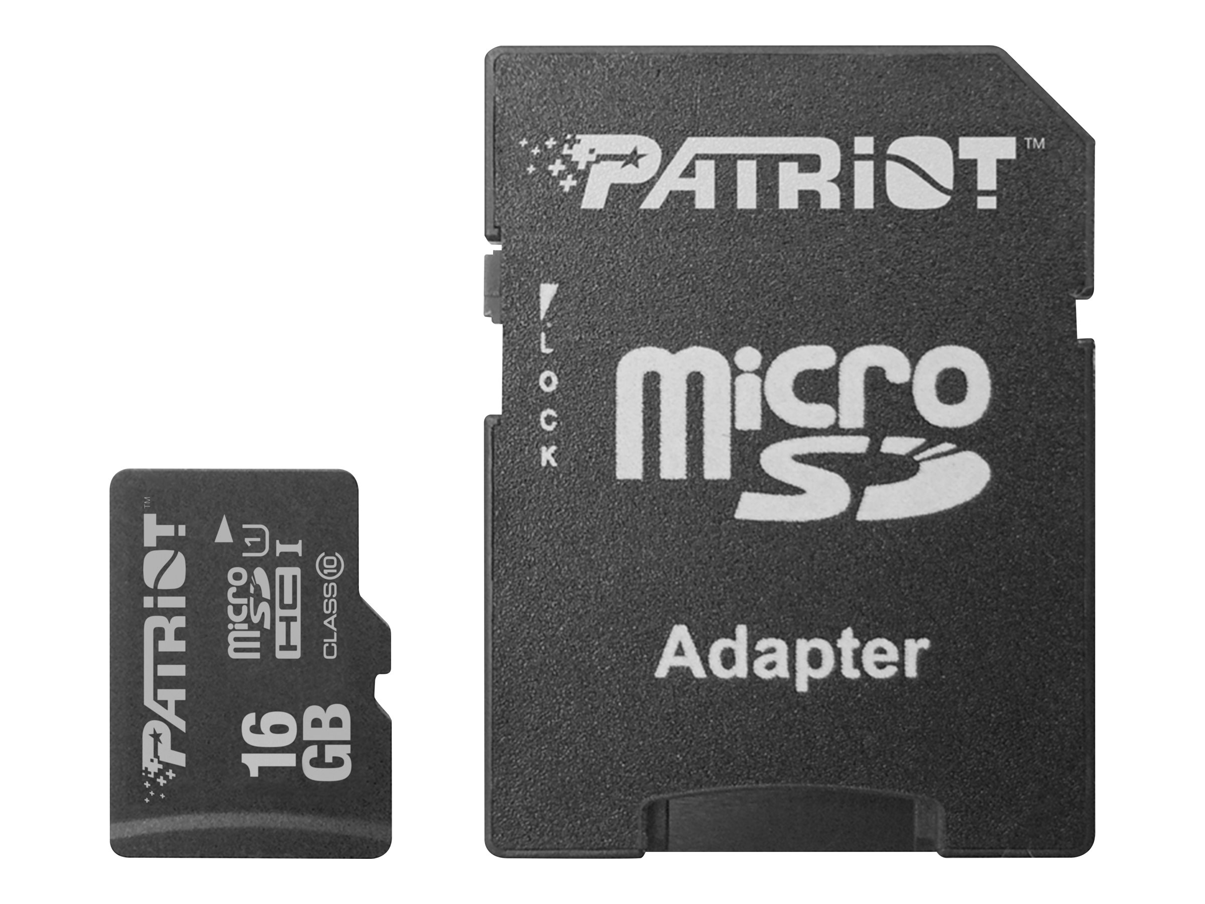 PATRIOT LX Series - Flash-Speicherkarte - 16GB - UHS-I U1 / Class10 - microSDHC UHS-I