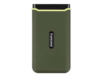 Transcend ESD380C - SSD - 2 TB - extern (tragbar)USB 3.2 Gen 2x2 - Military Green