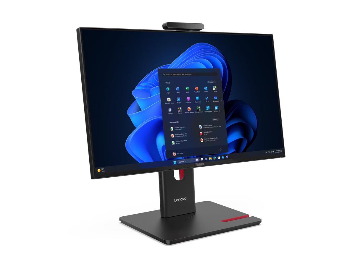 Lenovo ThinkCentre M70a Gen 6 13AY - All-in-One (Komplettlösung)mit voll funktionsfähigem Monitorständer - Core Ultra 5 235T - vPro Enterprise - RAM 16 GB - SSD 512 GB - TCG Opal Encryption 2 - NVMe -