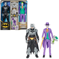 Spin Master DC Comics Batman Adventures Batman vs The Joker Action-Figuren 2er Set, 30 cm, 4 Jahr(e), MehrfarbigBatman Adventures Batman vs The Joker Action-Figuren 2er Set - 30 cm