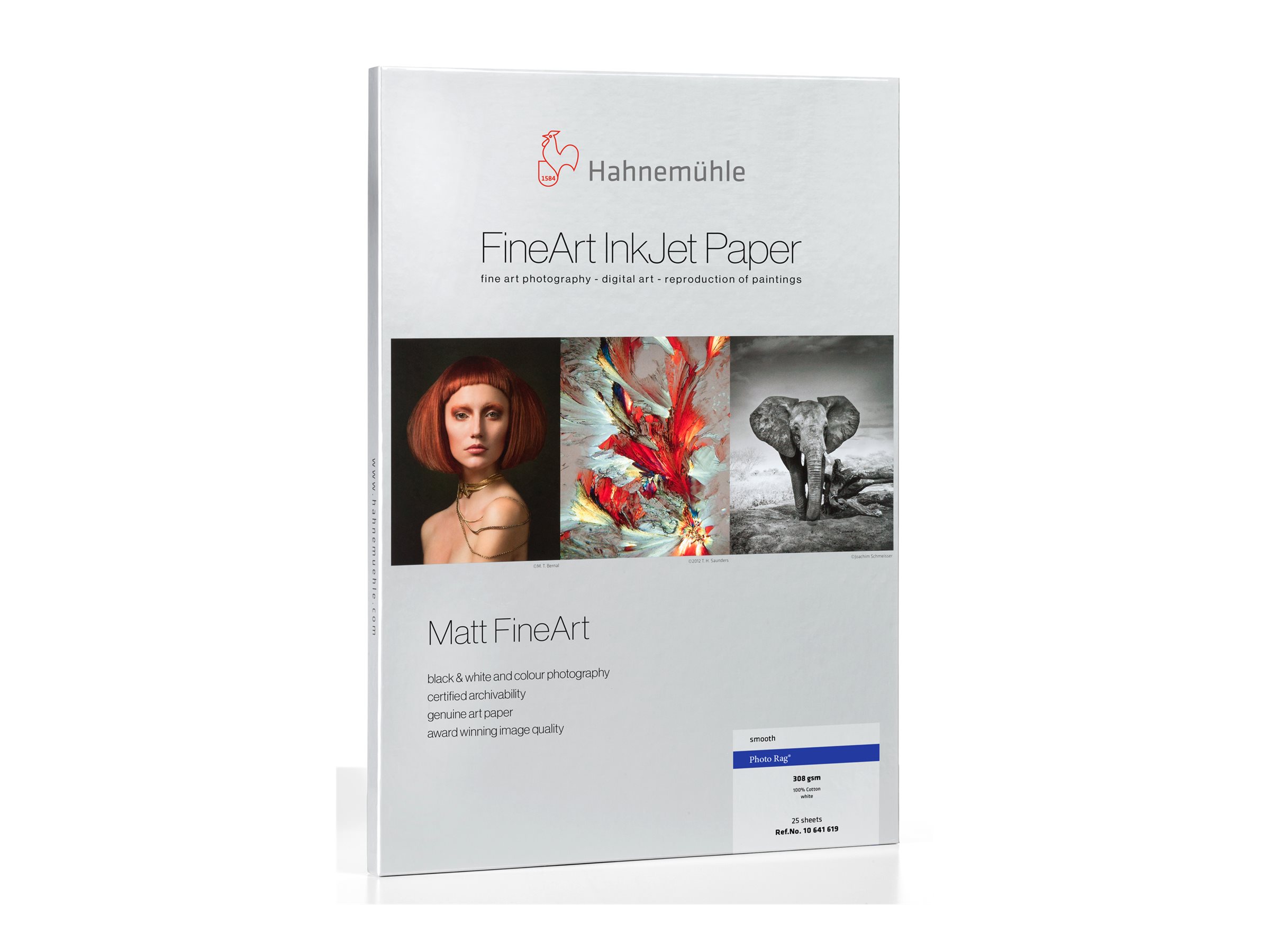 Hahnemühle Digital FineArt Photo Rag - Matt - 480 Mikron - weiß - A4 (210 x 297 mm)308 g/m² - 25 Blatt Fine Art-Fotopapier