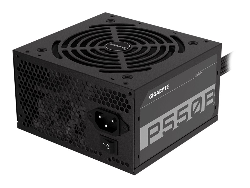 Gigabyte P550B - Netzteil (intern) - ATX12V 2.3180 PLUS Bronze - Wechselstrom 100-240 V - 550 Watt - aktive PFC