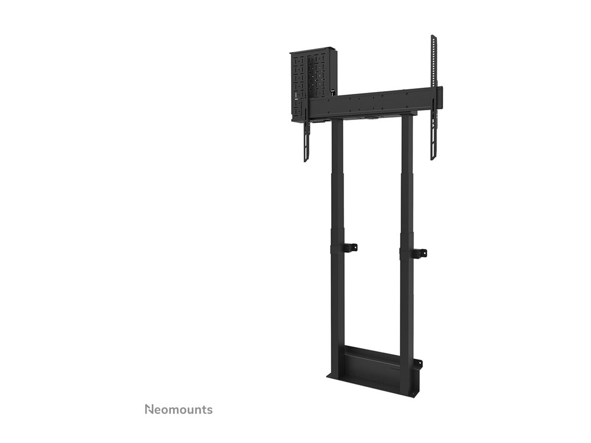 Neomounts WL55-875BL1 - Befestigungskit (Wandmontage)motorisiert - für Flachbildschirm - verriegelbar - Stahl - Schwarz - Bildschirmgröße: 140-254 cm (55"-100")