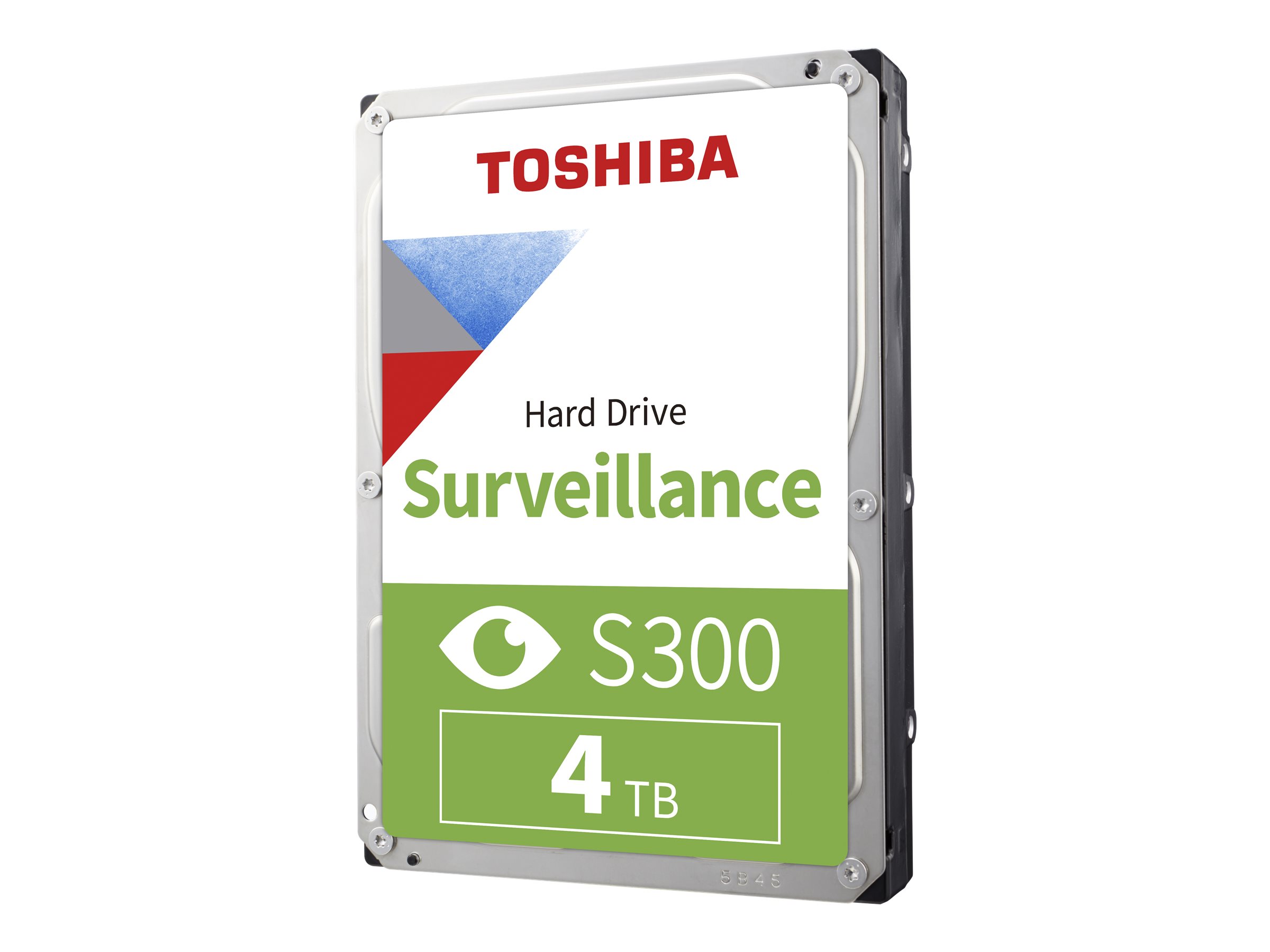 Toshiba S300 Surveillance - Festplatte - 4 TB - intern - 3.5" (8.9 cm)SATA 6Gb/s - 5400 rpm - Puffer: 128 MB
