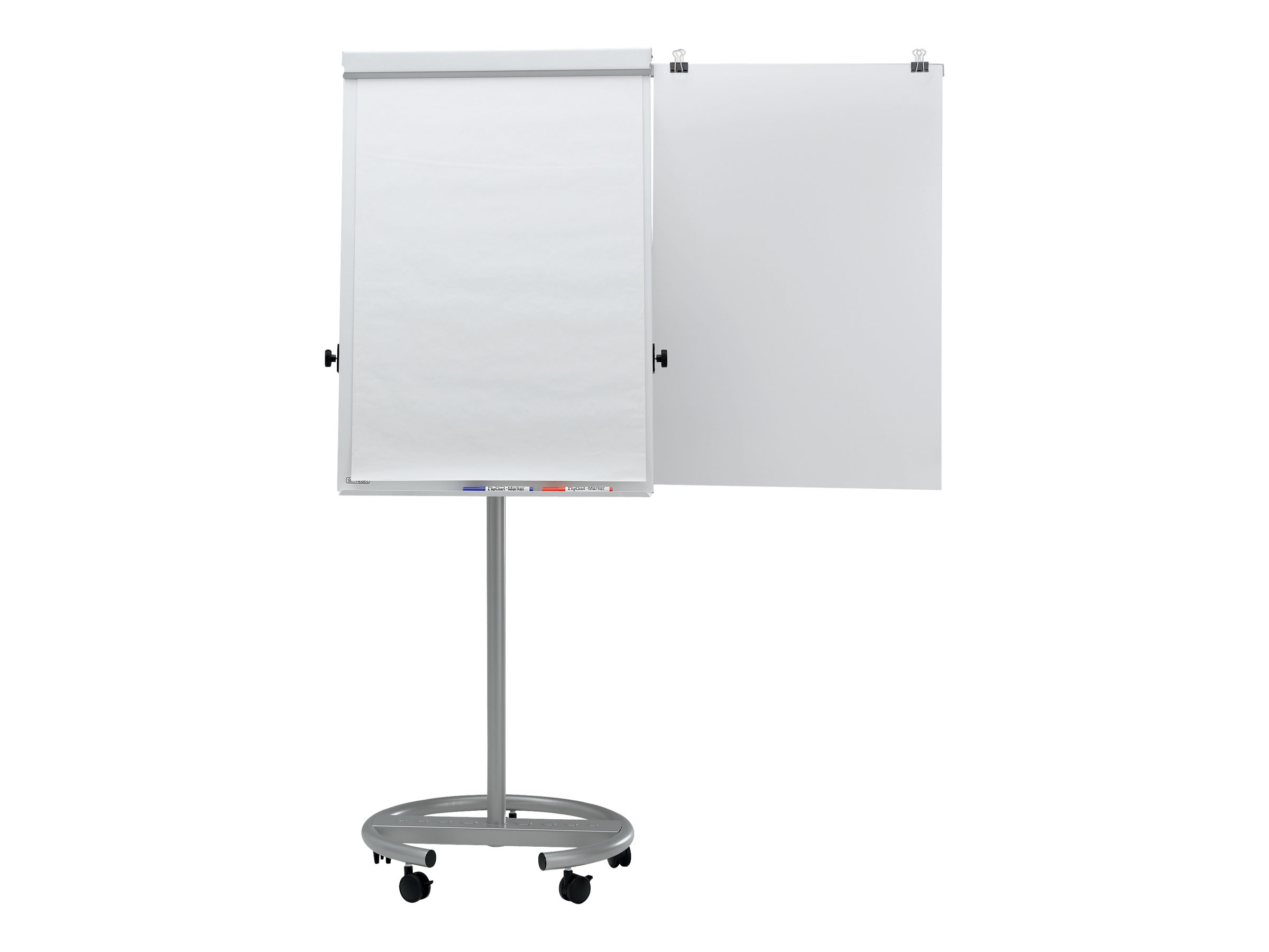 Jakob Maul GmbH MAUL - Staffelei - Bodenaufstellung - 700 x 1000mm - Stahl - magnetisch - mobil - anthrazit-metallic