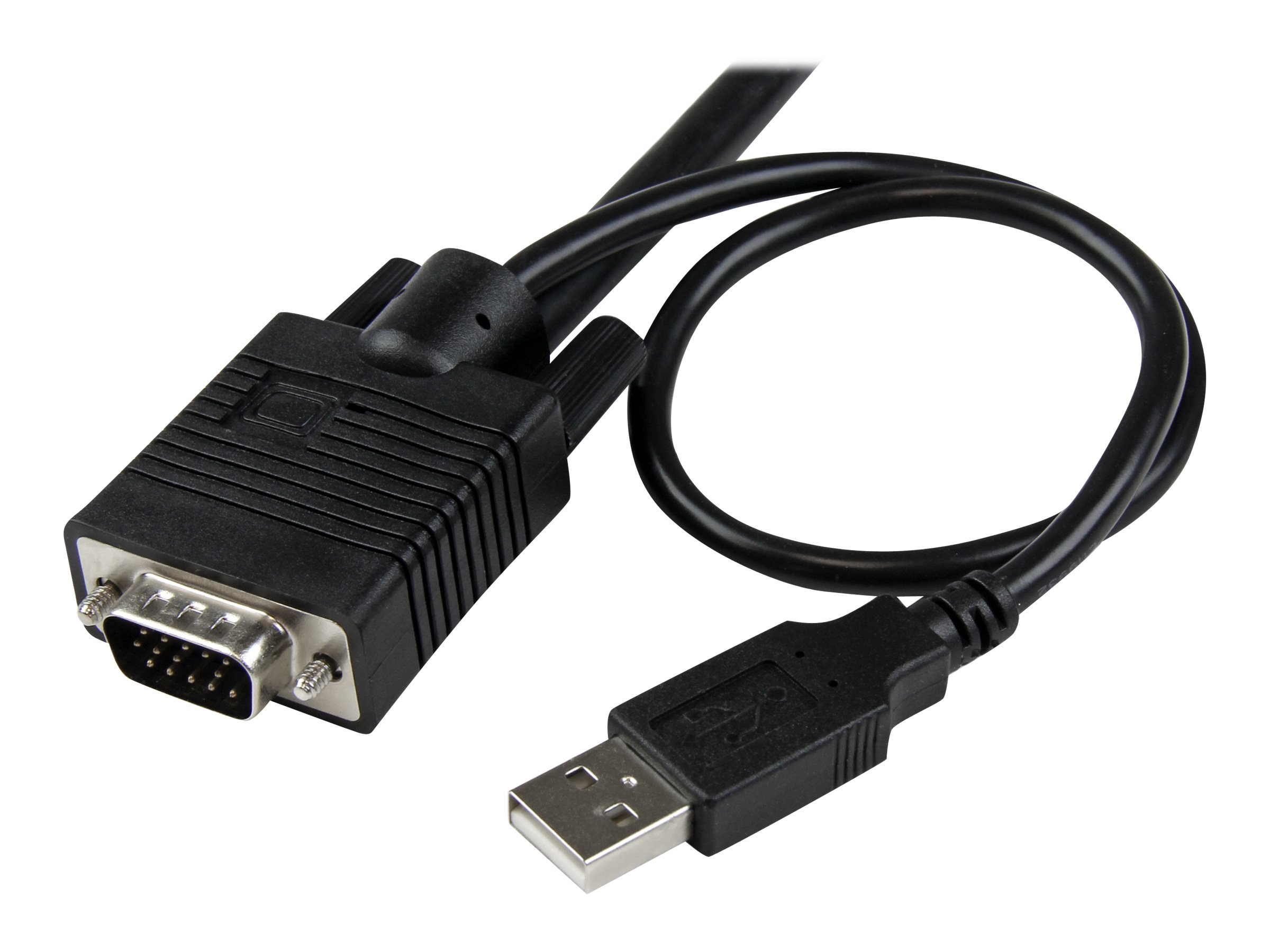 StarTech.com 2 Port VGA USB KVM Switch KabelVGA KVM Umschalter USB Powered mit Fernumschaltung - KVM-Switch - 2 x KVM port(s) - 1 lokaler Benutzer - Desktop