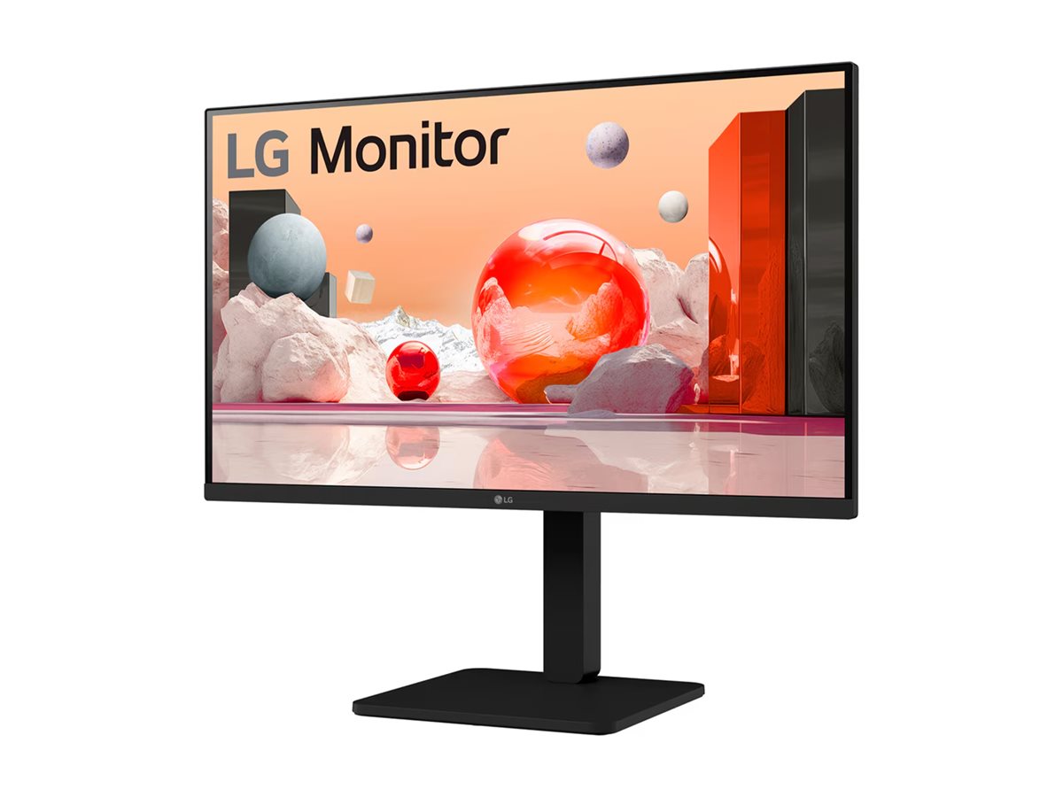 LG 27BA550-B - LED-Monitor - 68.6 cm (27") - 1920 x 1080 Full HD (1080p)@ 100 Hz - IPS - 250 cd/m² - 1300:1 - 5 ms - HDMI - VGA - DisplayPort - Lautsprecher - Schwarz