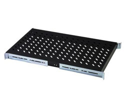DIGITUS Fachboden zum Festeinbau in 483 mm (19")-SchränkeSchwarz