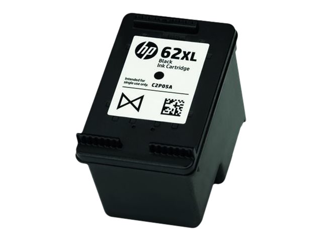 HP 62XL - Hohe Ergiebigkeit - Schwarz - originalTintenpatrone - für ENVY 55XX - 56XX - 76XX; Officejet 200 - 250 - 57XX - 8040