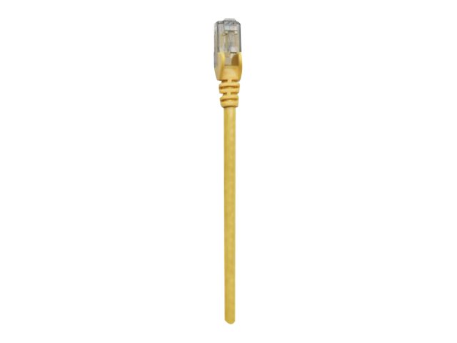 Intellinet Network Patch Cable, Cat6, 5m, Yellow, CCA, U/UTP, PVC, RJ45, Gold Plated Contacts, Snagless, Booted, , Polybag - Patch-Kabel - RJ-45 (M) zu RJ-45 (M) - 5 m - UTP - CAT 6 - geformt - ohne H