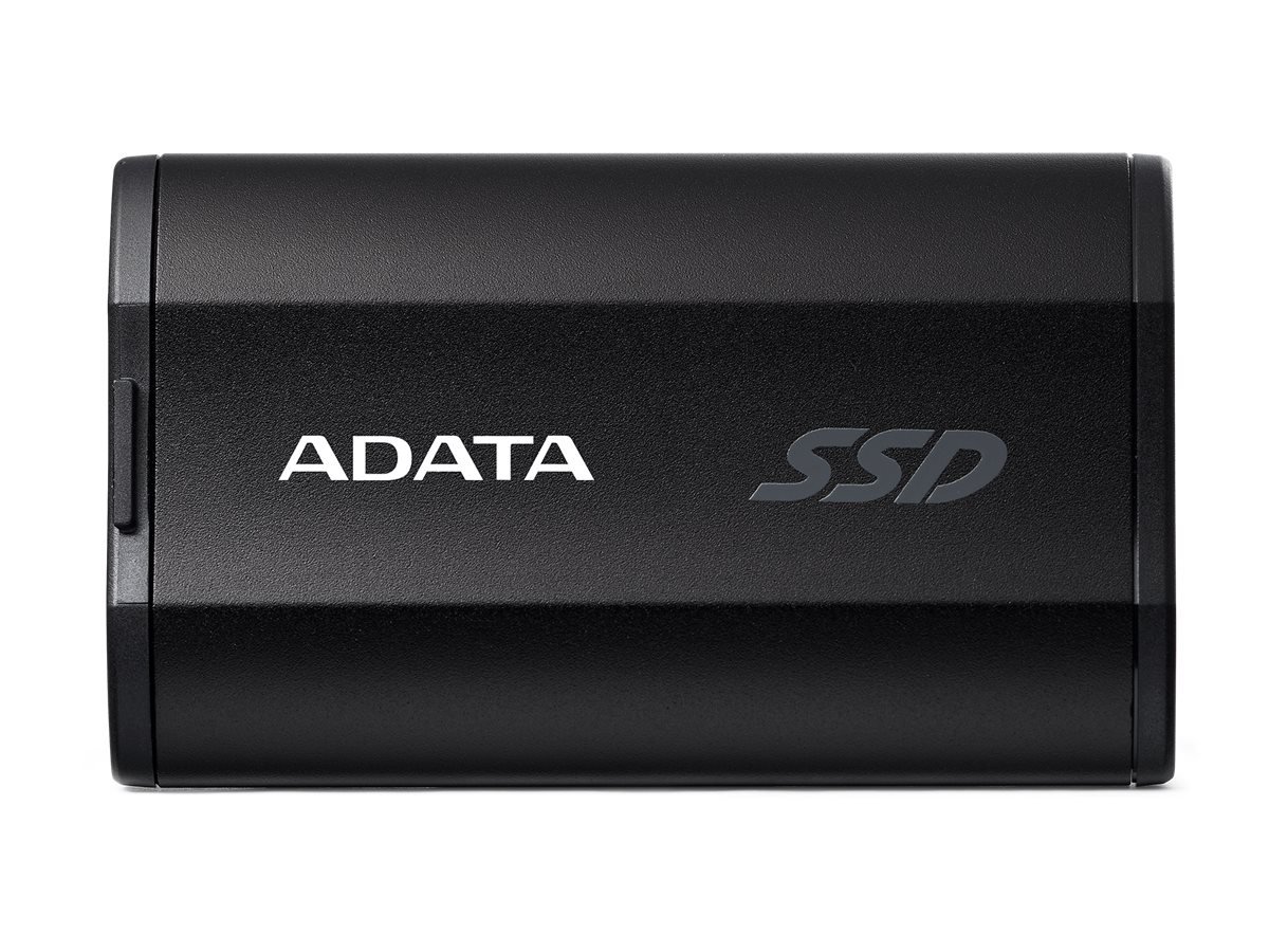 ADATA SD810 - SSD - 4 TB - extern (tragbar) - USB 3.2 Gen 2x2 (USB-C Steckverbinder)Schwarz