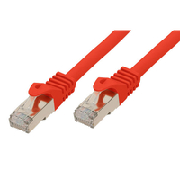 ShiverPeaks Cat. 7, S/FTP, 10 m, 10 m, Cat7, Rot, RJ-45, S/FTP (S-STP), RJ-45Patchkabel cat 7 S/FTP PIMF Halogenfrei Rot 10 m