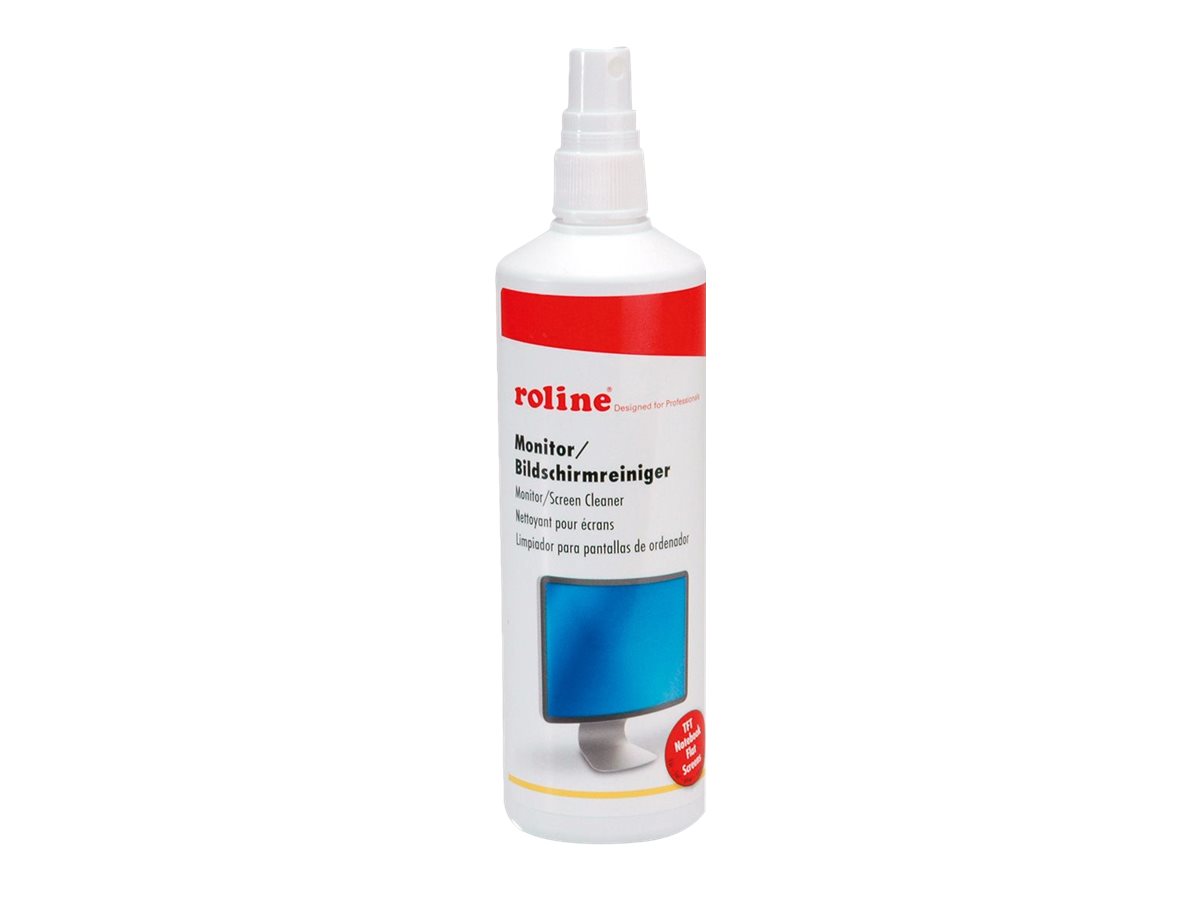 ROLINE Bildschirm-Reinigungsspray - Multicolorr