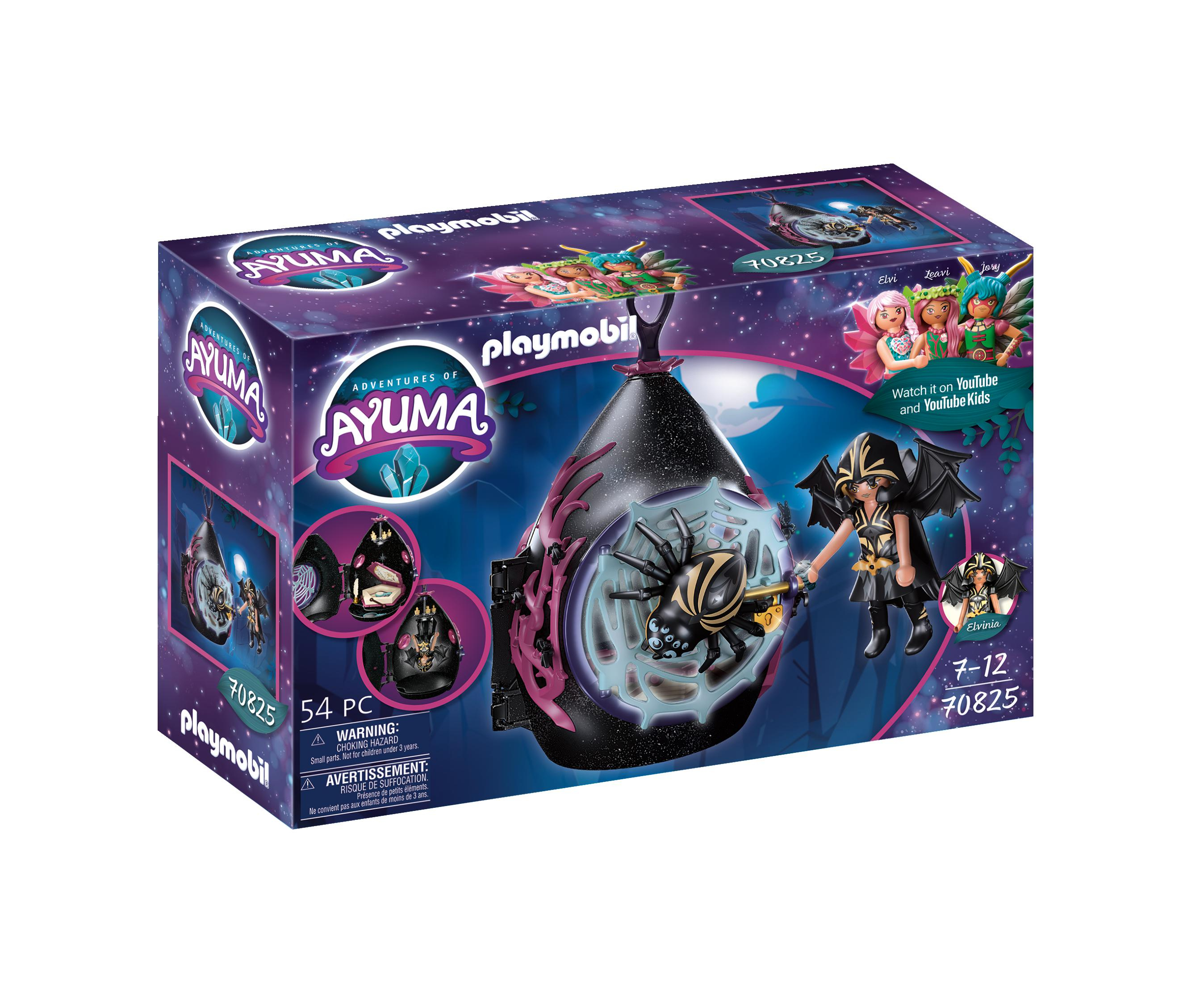 PLAYMOBIL Ayuma Unterschlupf der Bat Fairies, Aktion/Abenteuer, 7 Jahr(e), Mehrfarbig, Kunststoff Unterschlupf der Bat Fairies