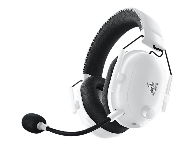 Razer BlackShark V2 PRO - Für PlayStation - Headsetohrumschließend - Bluetooth / 2,4 GHz Funkfrequenz - kabellos - weiß