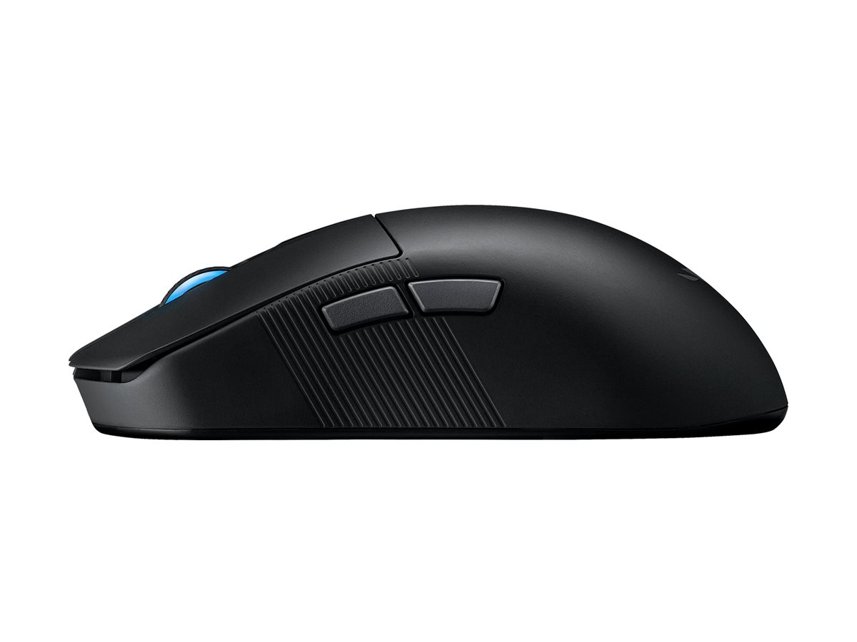 ASUS ROG Harpe Ace Mini - Maus - optisch - 5Tasten - kabelgebunden - kabellos - USB - Bluetooth 5.1 - 2.4 GHz - Schwarz