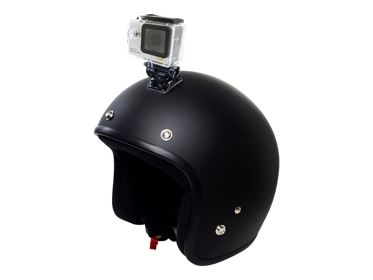 Easypix GoXtreme Helmet Mount - StützsystemKlebemontage - Helm - für GoXtreme Adventure - BlackHawk 4K - Race - Rallye - Rallye WiFi - Stage - Vision 4K - WiFi Speed