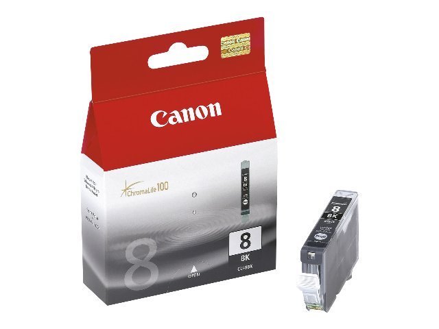 Canon CLI-8BK - 13 ml - Schwarz - originalTintenbehälter - für PIXMA iP4300 - iP4500 - iP5300 - MP520 - MP600 - MP610 - MP810 - MP960 - MP970 - MX850 - Pro9000