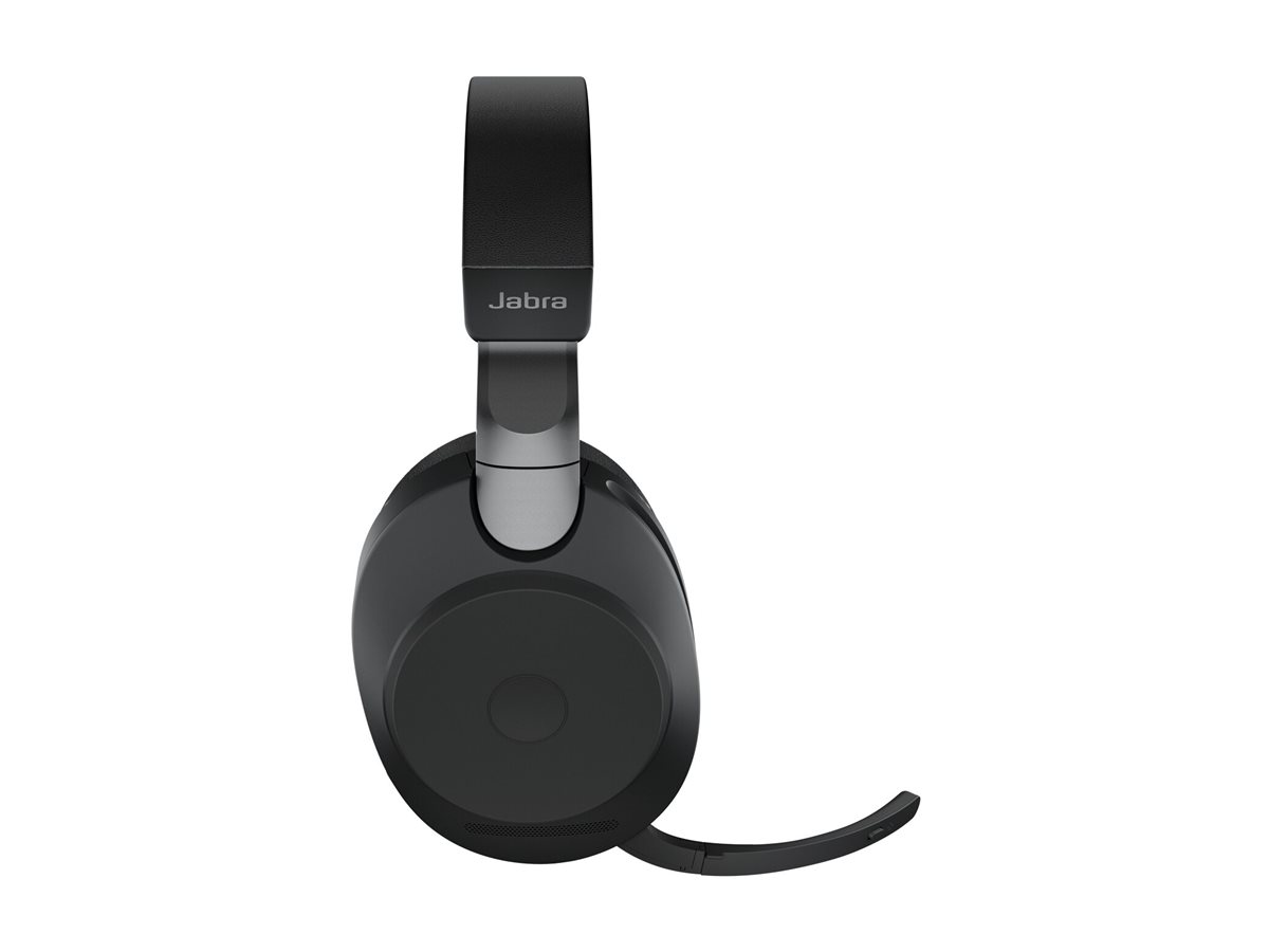 Jabra Evolve2 85 UC Stereo - Headset - ohrumschließendBluetooth - kabellos - aktive Rauschunterdrückung - 3,5 mm Stecker - Geräuschisolierung - Schwarz