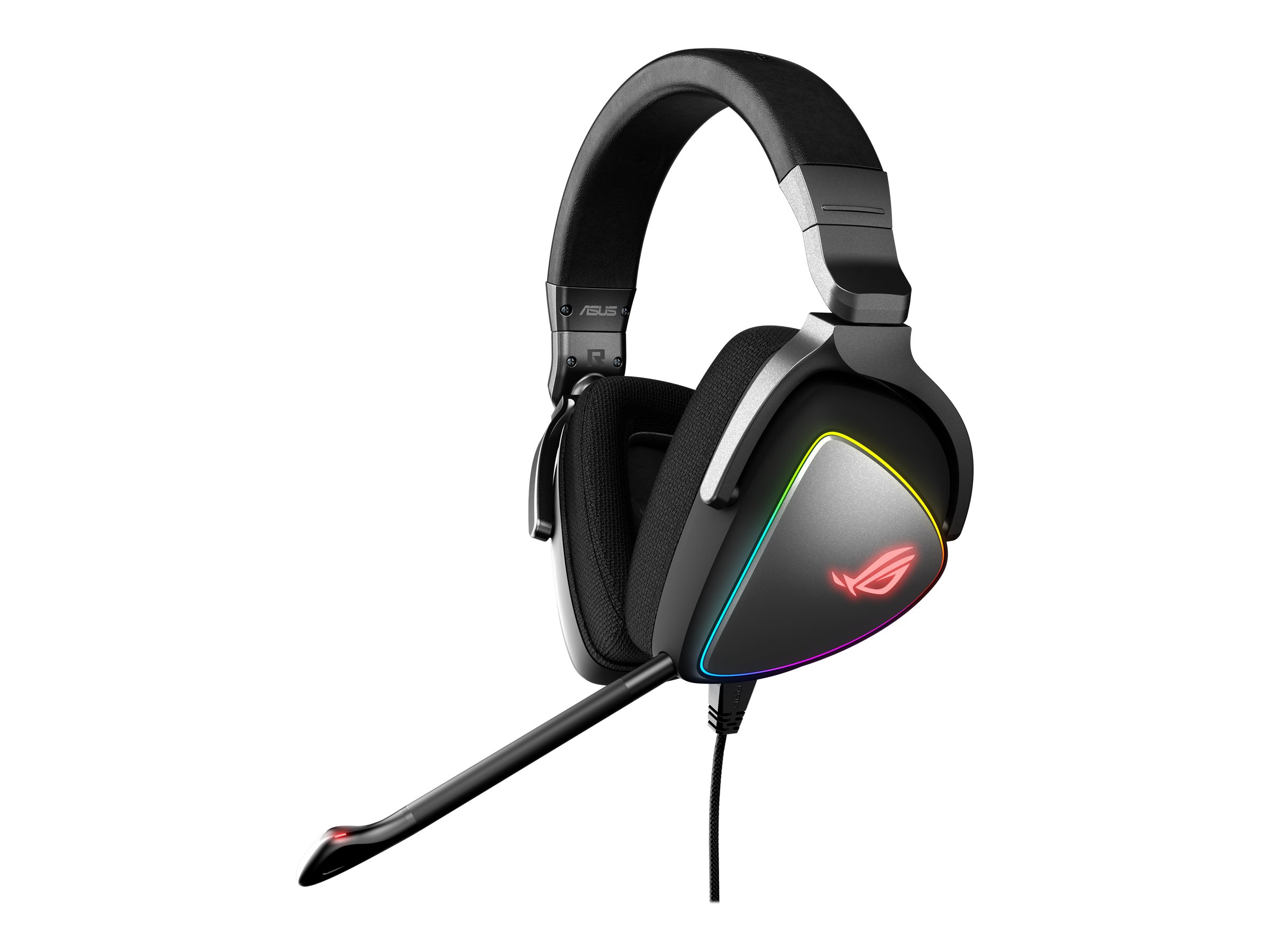 ASUS ROG Delta - Headset - ohrumschließendkabelgebunden - USB - USB-C - für 15; ROG Strix G15; ROG Zephyrus G14; TUF Gaming F15; F17; TUF505; ZenBook 13; 14