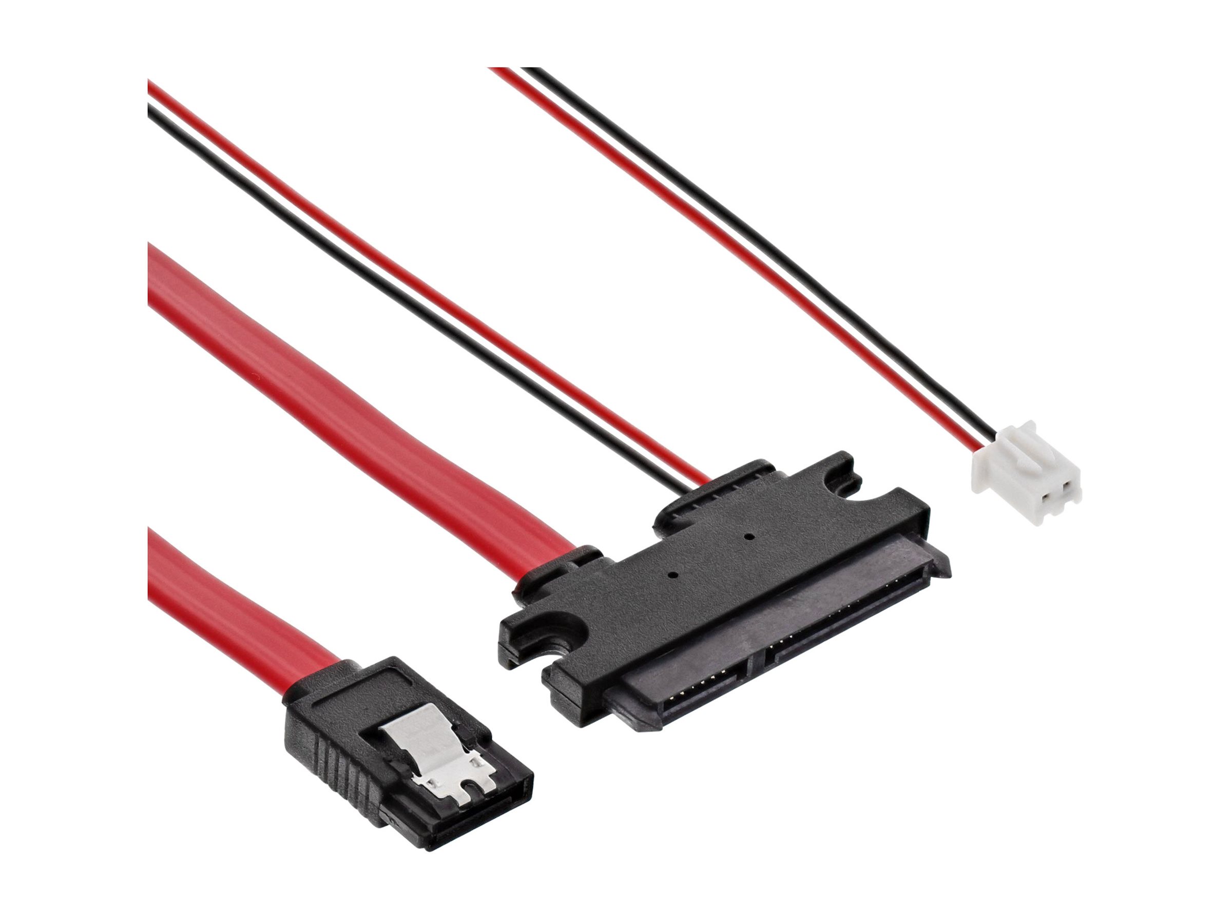 InLine SATA Anschlusskabel für Banana Pi - mit Daten- und Stromanschluss - 0,35mSATA Spannung/7-polige ATA - 35 cm