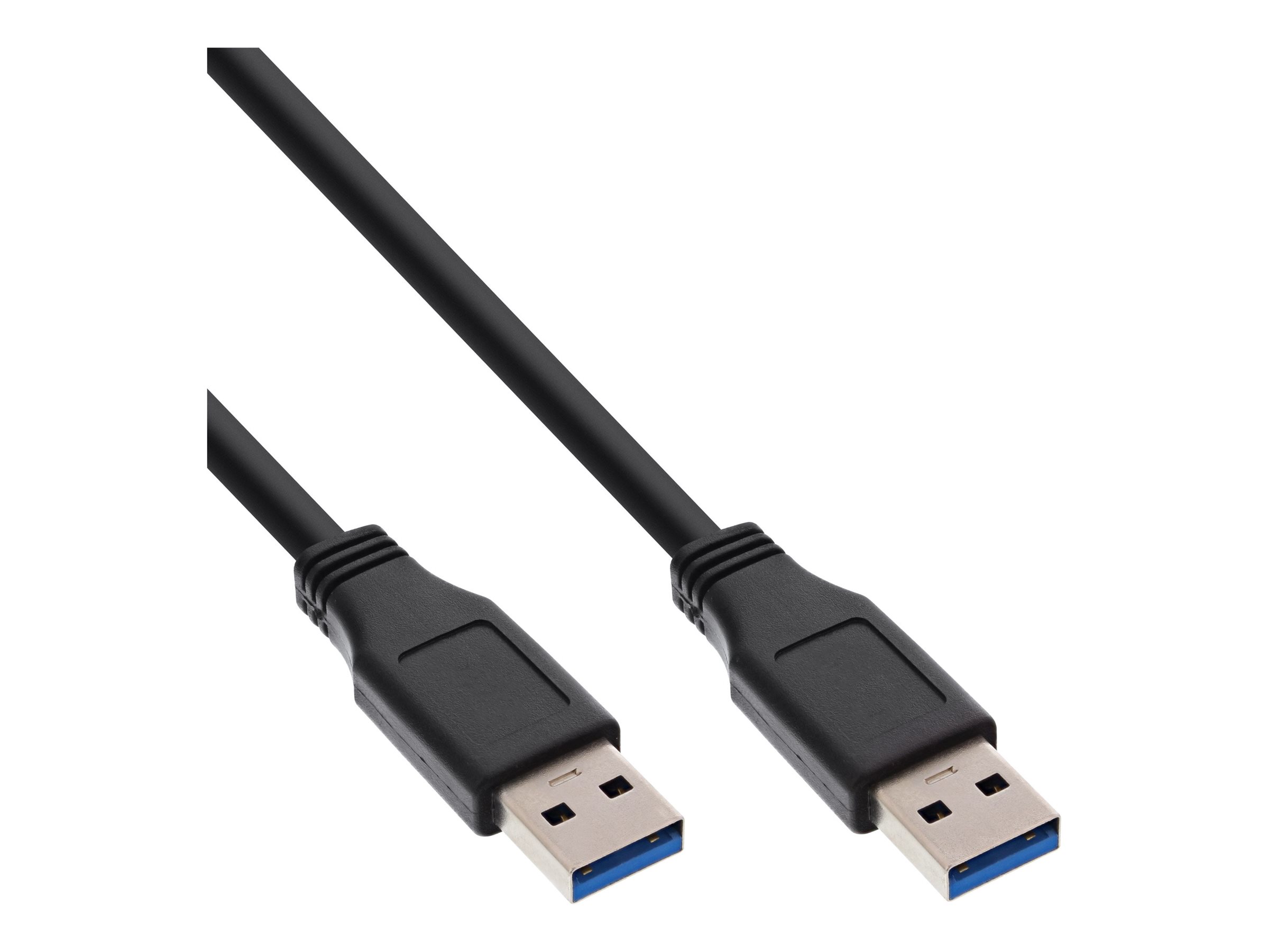 InLine USB 3.2 Gen.1 Kabel - A an A - schwarz - 3mUSB 3.0 - 3 m - Schwarz