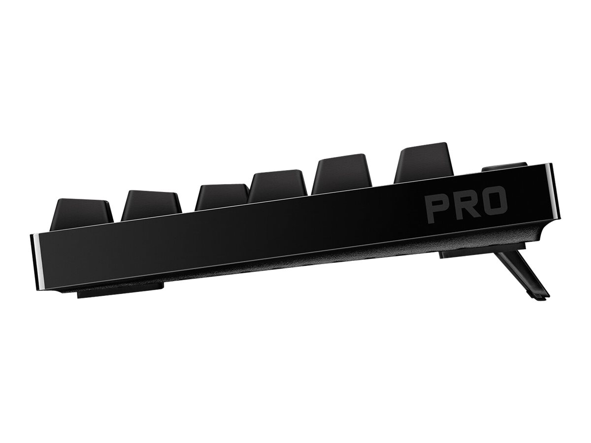Logitech G Pro Mechanical Gaming Keyboard - TastaturHintergrundbeleuchtung - USB - AZERTY - Französisch - Tastenschalter: GX Blue Clicky - Schwarz