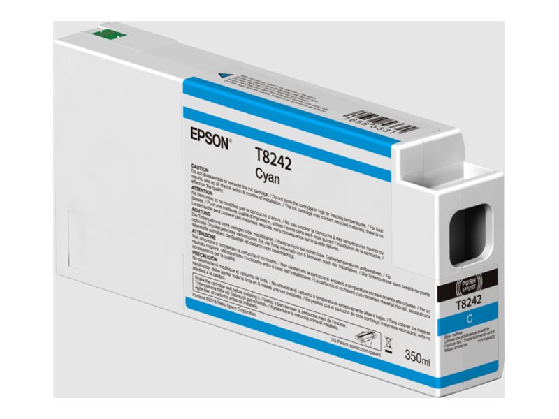 Epson T54X2 - 350 ml - Cyan - original - Tintenpatronefür SureColor SC-P6000 - SC-P7000 - SC-P7000V - SC-P8000 - SC-P9000 - SC-P9000V